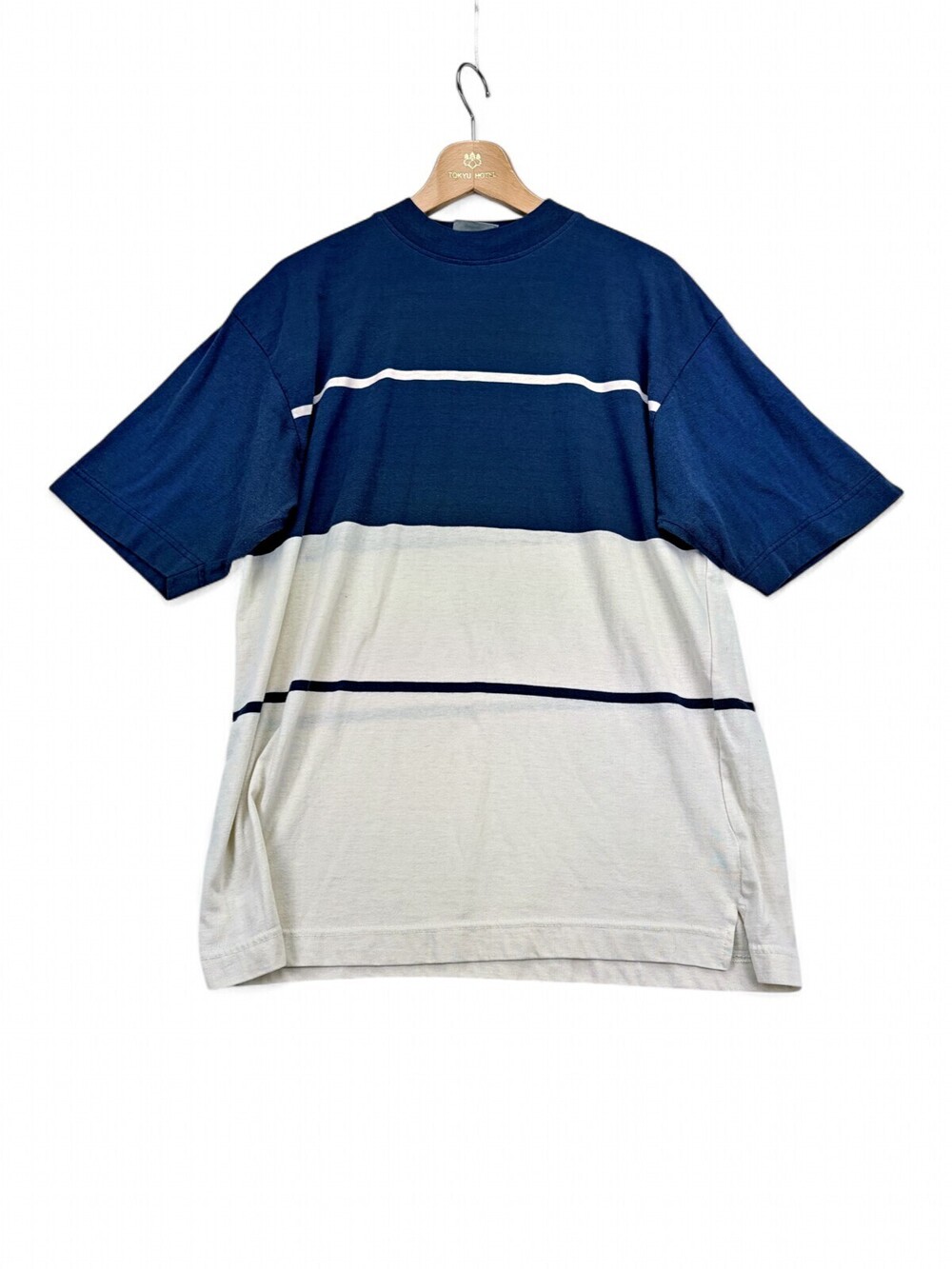 Levi's Men's Striped Short Sleeve Tee L - Navy/White